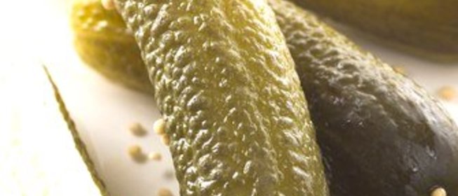 Огурцы в горчице