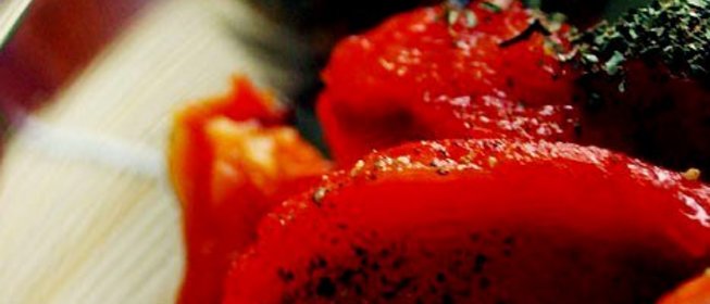 Печеный сладкий перец