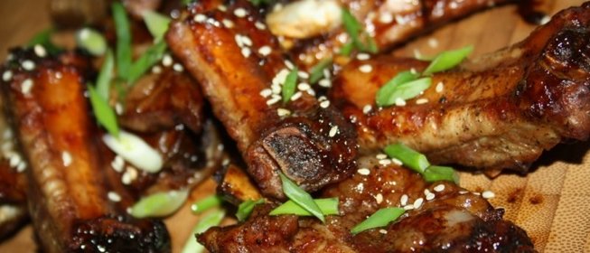 Свиные ребрышки в китайском стиле