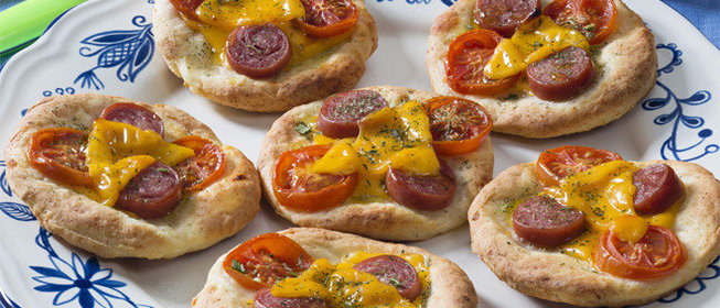 Мини-пицца домашняя