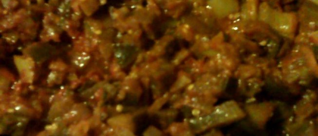 Икра баклажанная с перцем