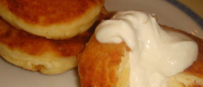 Сырники с курагой