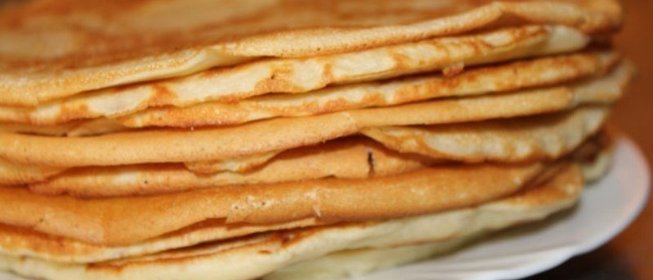 Пышные блины