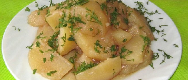 Картофель в горшочке