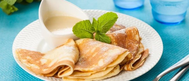 Блины на молоке