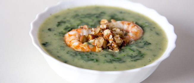 Куриный суп с рисом и плавленым сырком