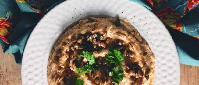 Бобовый хумус