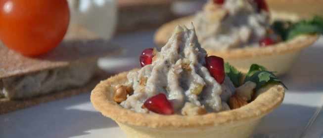 Паштет из яиц и баклажанов