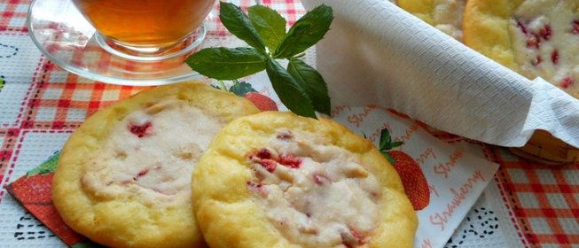 Сырники с творожным кремом в духовке