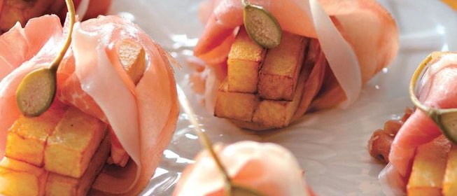 Картошка в ветчине