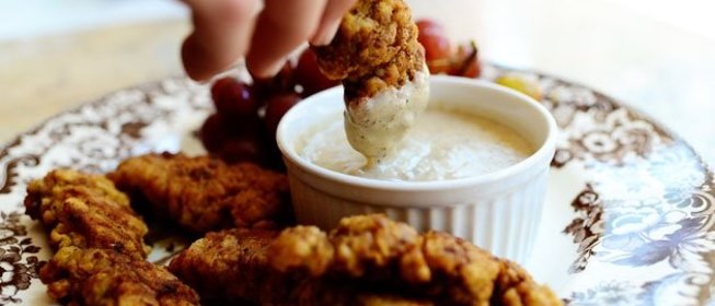 Говяжьи пальчики с соусом