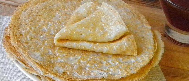 Вкусные блины на молоке