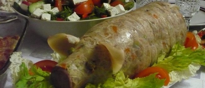 Холодец в бутылке