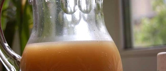 Квас из хрена и меда