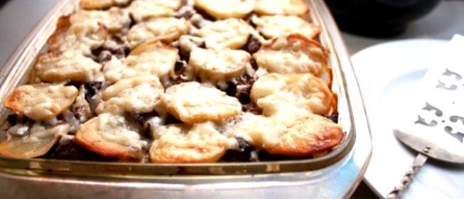 Картошка с мясом в духовке