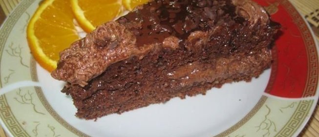 Торт шоколадный классический