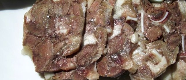 Холодец из свинины и говядины