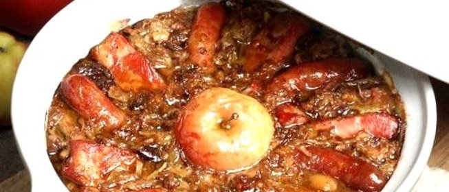 Бигос из свежей капусты