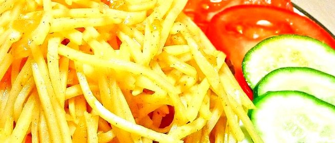 Картофель по-корейски