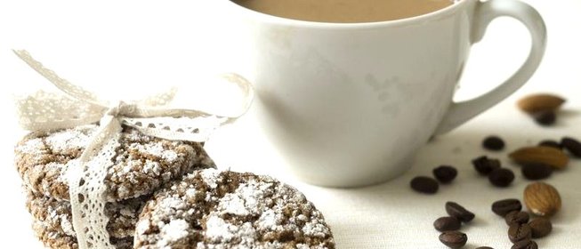 Мятое печенье в сахарной пудре