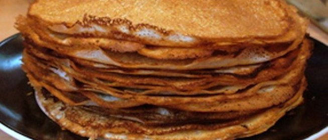 Безглютеновые блины из рисовой муки