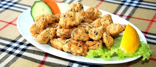 Мидии в кляре