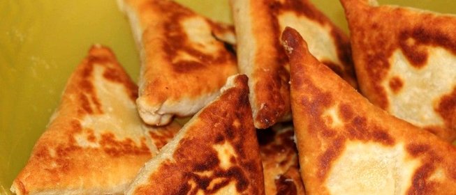 Самосы с капустой