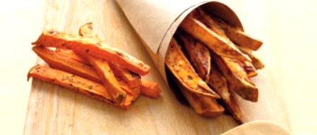 Палочки из сладкого картофеля