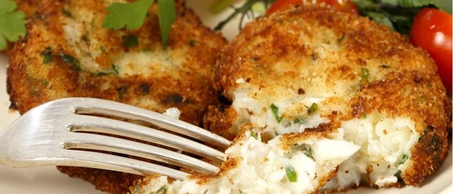 Рыбные котлеты из фарша