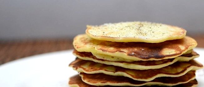 Капустные оладьи с сыром