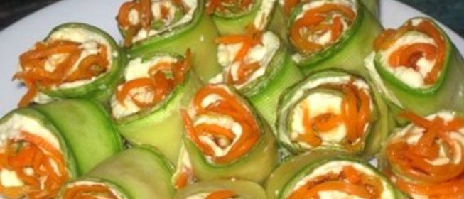 Кабачки с морковью