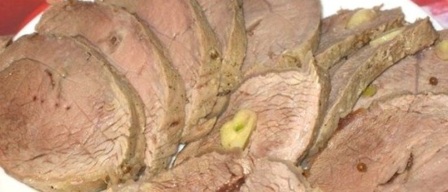 Телятина в духовке