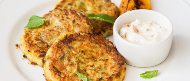 Оладьи из кабачков