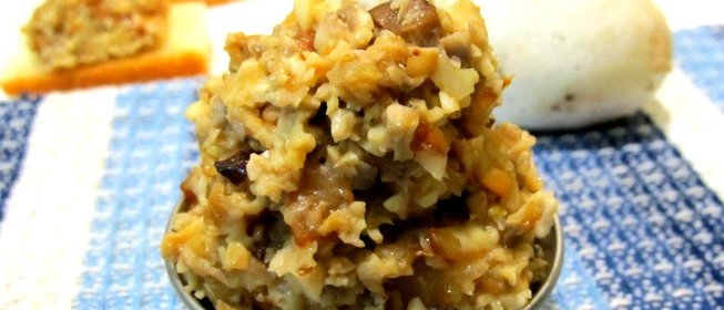 Икра грибная