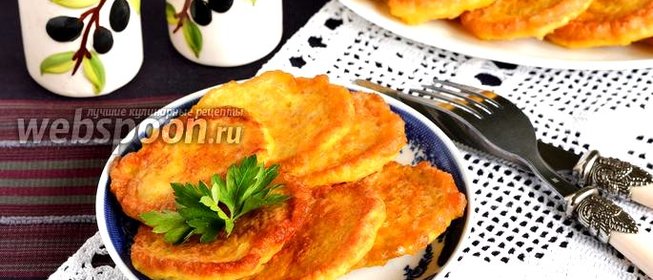 Пшённые оладьи