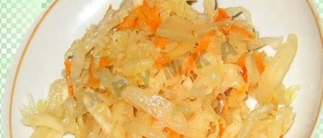 Соленая капуста в рассоле