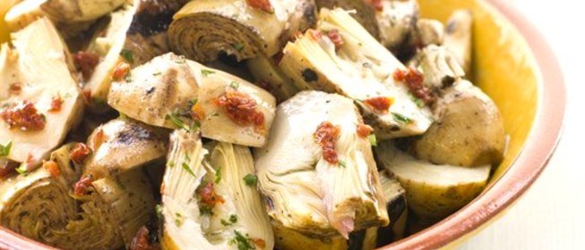 Молодые испанские артишоки