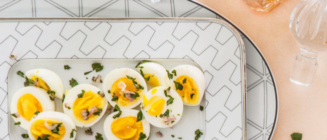 Закуска из яиц