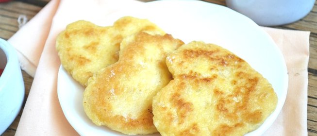 Оладьи из заварного теста