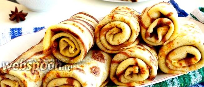 Блинчики с бананово-шоколадной пастой