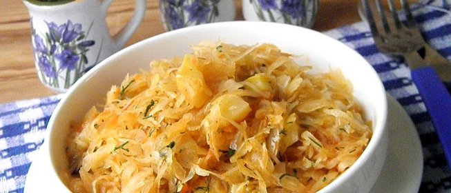 Солянка с кабачками и капустой