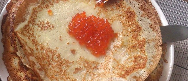 Тонкие кружевные дрожжевые блины