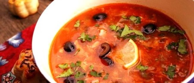 Солянка куриная