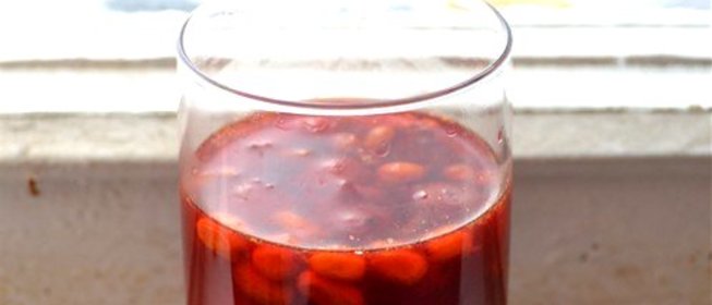 Зимний компот из вишни и облепихи