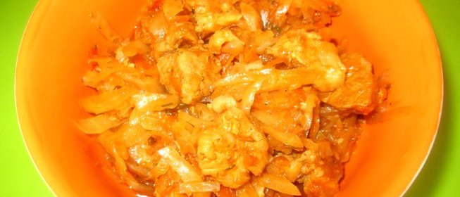 Капустная солянка со свининой