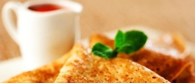 Блинчики на дрожжах и воде