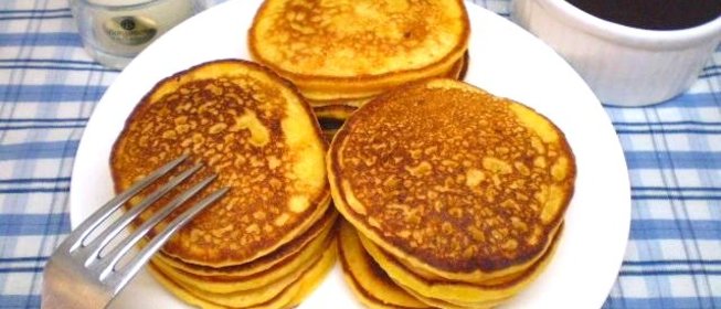 Нежные оладьи с тыквой