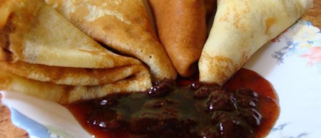 Воздушные блины на сухих дрожжах