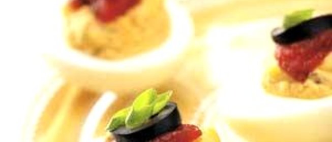 Фаршированные яйца Санта Фе