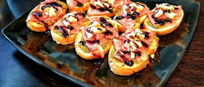 Брускетта «Карпаччо»